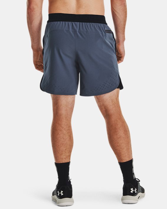 Men's UA Peak Woven Shorts, Gray, pdpMainDesktop image number 1